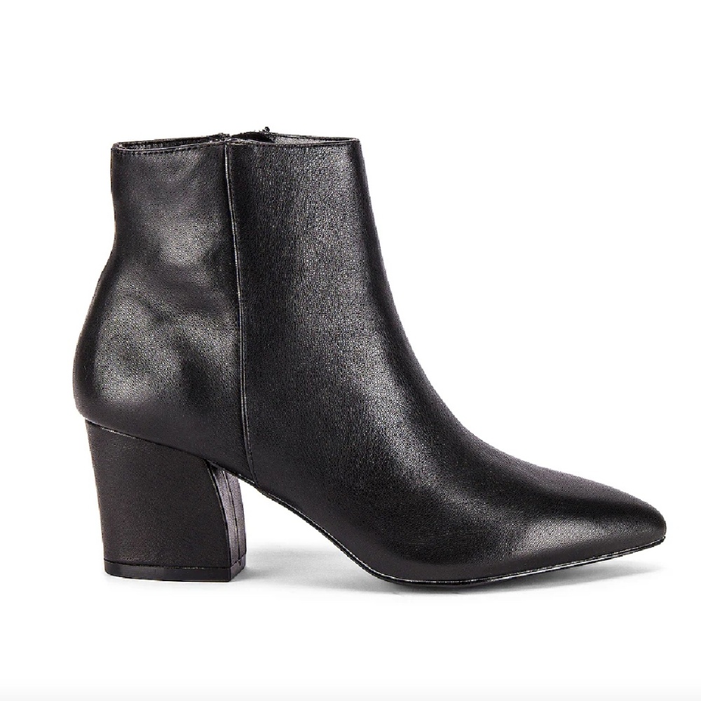 Missie Bootie Black Leather